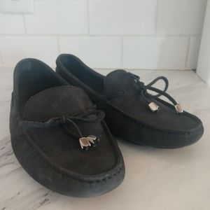 Charcoal gray loafers very comfortable